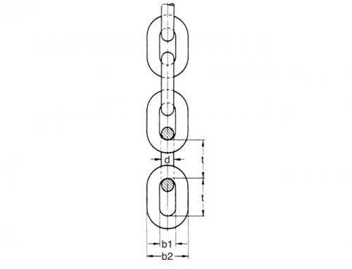Kalibre Zincirler DIN 764